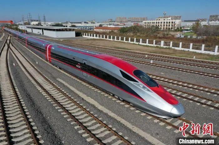 資料圖：雅萬(wàn)高鐵高速動(dòng)車組。姜超 攝
